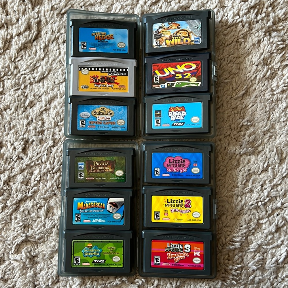 Game Boy Advance Games